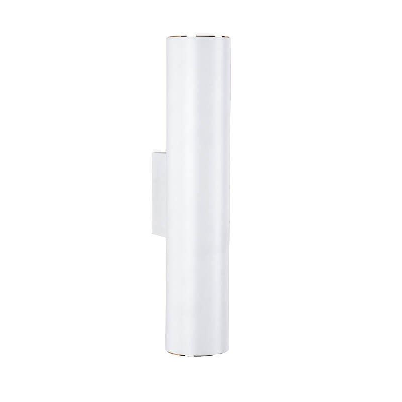 Minimalist Aluminum Cylindrical 2-Light Wall Sconce Lamp-Orizon Depot