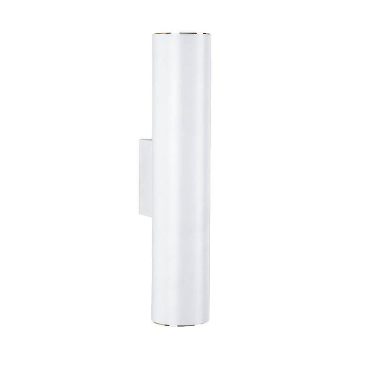 Minimalist Aluminum Cylindrical 2-Light Wall Sconce Lamp-Orizon Depot