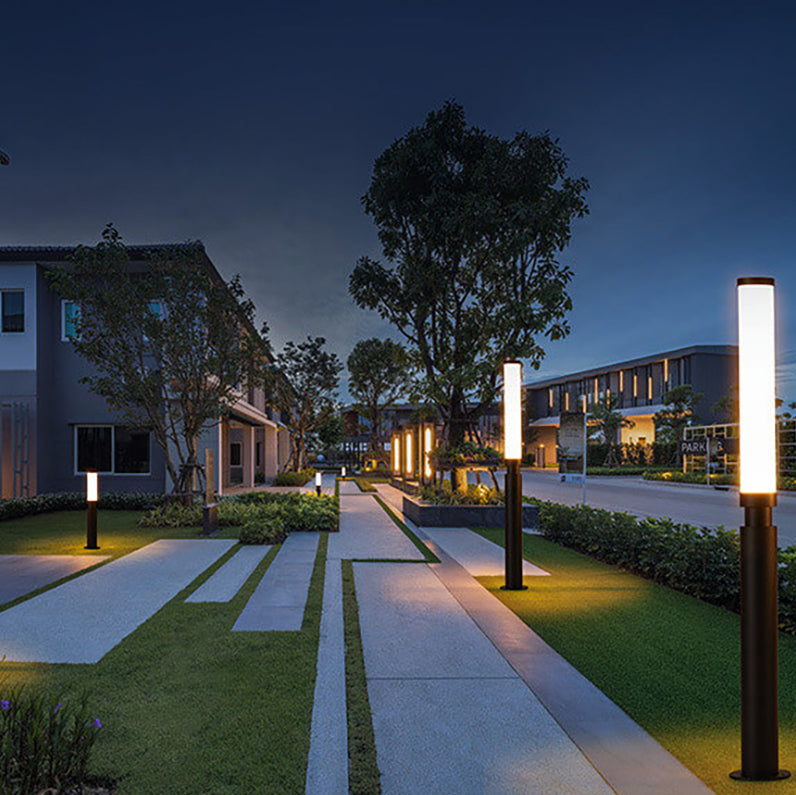 Modern Acrylic LED Lawn Lamp Creative Lipstick-Outdoor Waterproof Design-Orizon Depot
