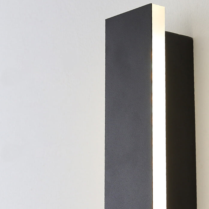 Retro Outdoor Rectangular Strip Waterproof LED Wall Sconce Lamp for Modern Exterior Lighting-Orizon Depot