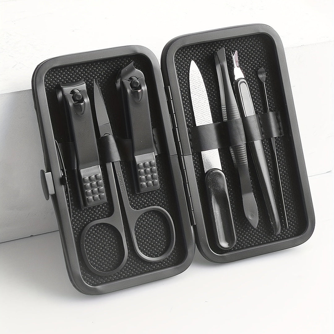 7-Piece Manicure Set with Case for Perfect Nails-Orizon Depot