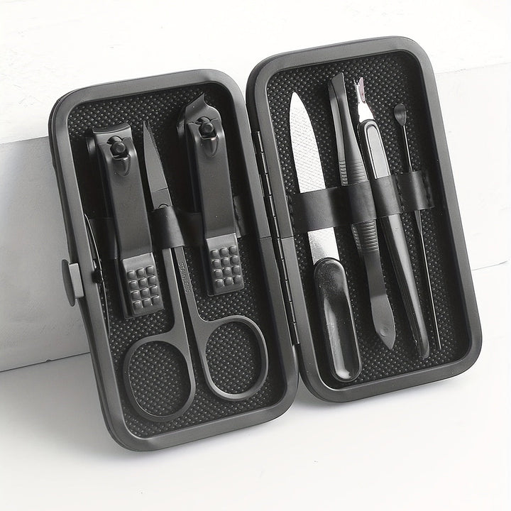 7-Piece Manicure Set with Case for Perfect Nails-Orizon Depot