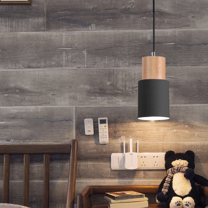 Nordic Macaron Tubular Aluminum 1-Light Single LED Pendant Lamp-Orizon Depot