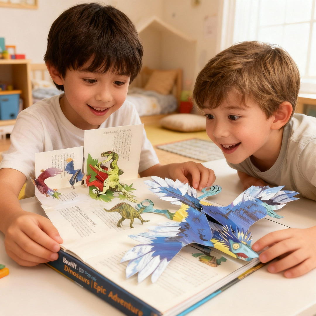 3D Pop-up Dinosaur Book for Kids - Interactive Learning Fun-Orizon Depot