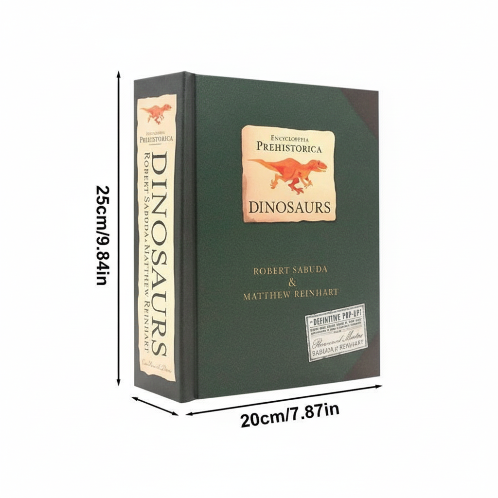 3D Pop-up Dinosaur Book for Kids - Interactive Learning Fun-Orizon Depot