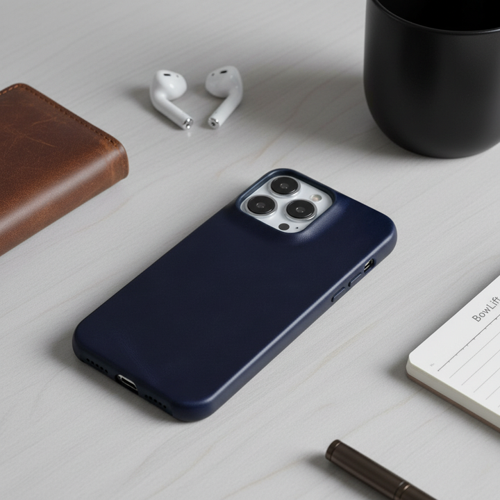 Genuine Leather Oil Wax iPhone Case for Ultimate Protection-Orizon Depot