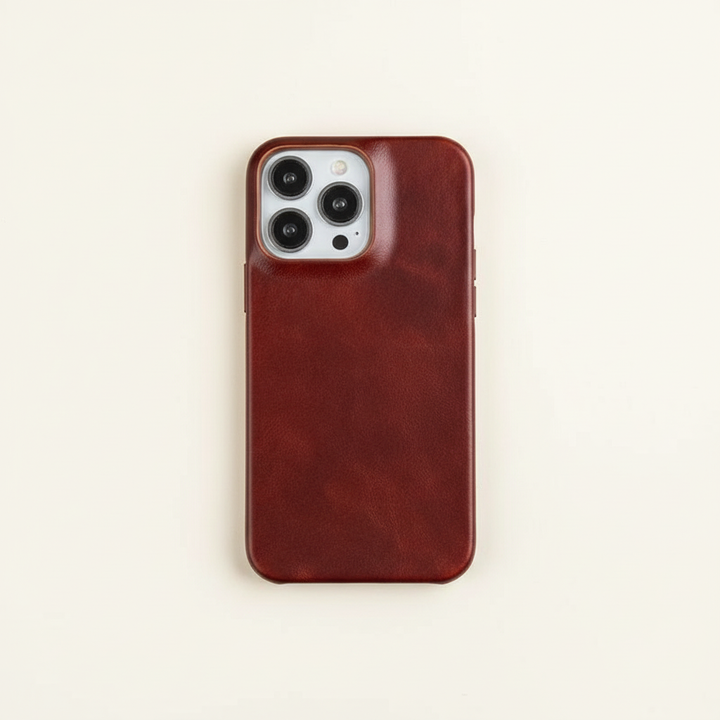Genuine Leather Oil Wax iPhone Case for Ultimate Protection-Orizon Depot