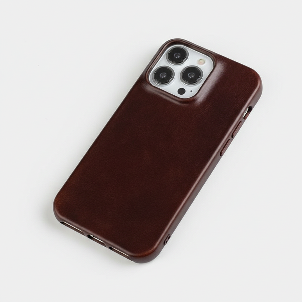 Genuine Leather Oil Wax iPhone Case for Ultimate Protection-Orizon Depot