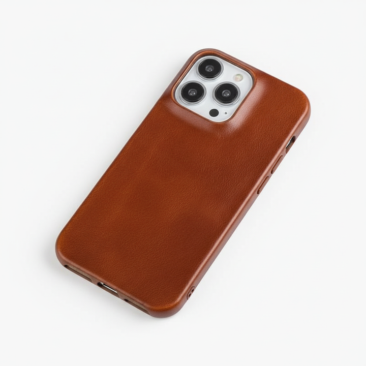 Genuine Leather Oil Wax iPhone Case for Ultimate Protection-Orizon Depot