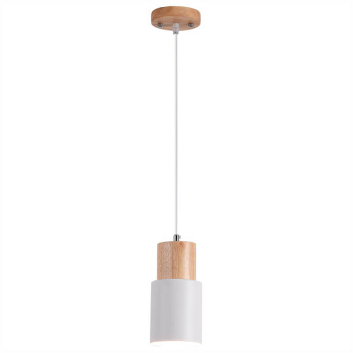 Nordic Macaron Tubular Aluminum 1-Light Single LED Pendant Lamp-Orizon Depot