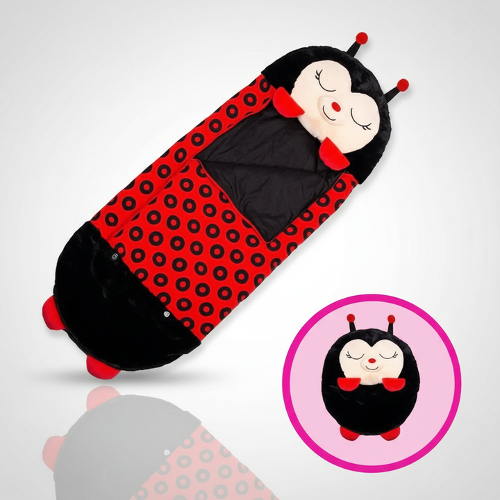 Animal-Shaped Foldable Kids' Sleeping Bag for Cozy Sleepovers-Orizon Depot