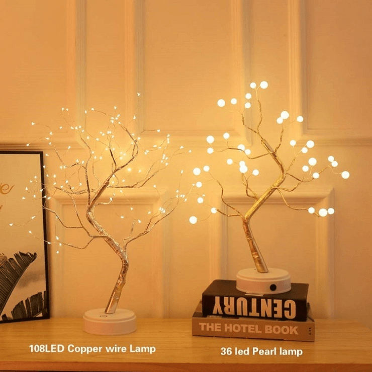 Sparkly Night Light - Spirit Tree Design for Kids' Rooms-Orizon Depot
