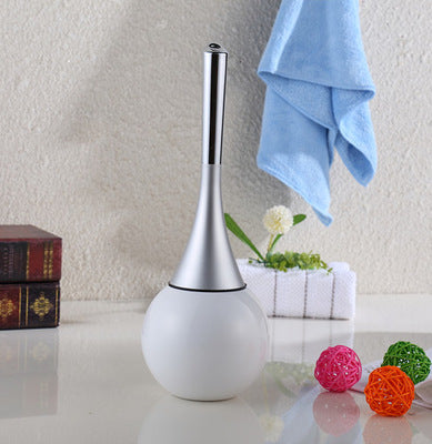 Organic Modern Stainless Steel Toilet Brush for Effortless Cleaning-Orizon Depot