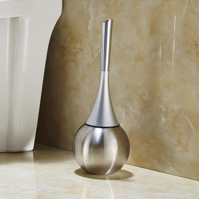 Organic Modern Stainless Steel Toilet Brush for Easy Cleaning-Orizon Depot
