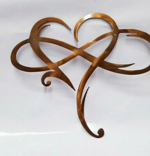 Heart-Shaped Steel Wall Art - Unique Metal Decoration for Home-Orizon Depot