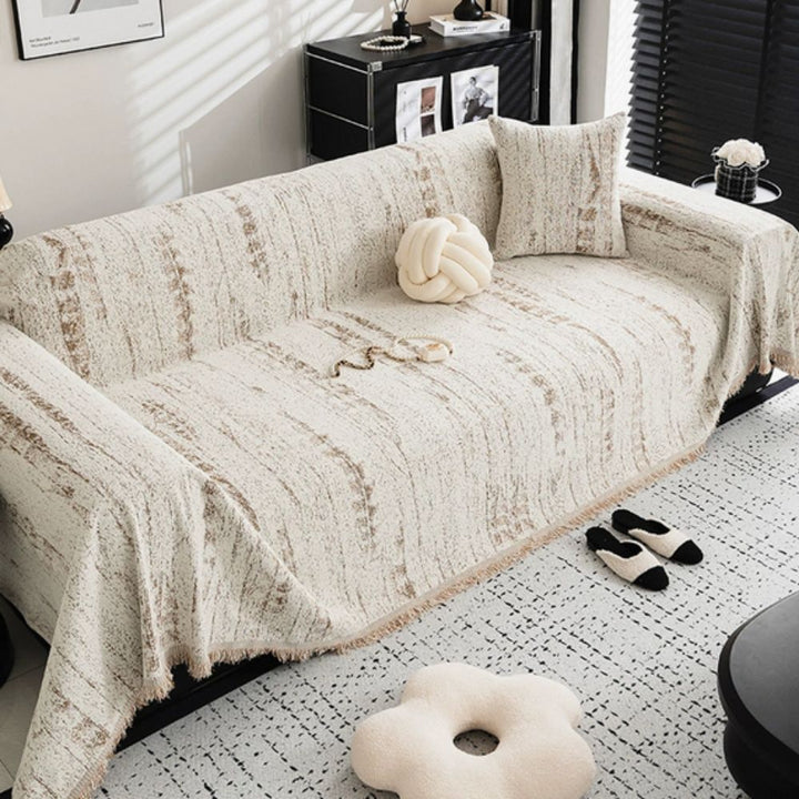 Almond Crest Sofa Cover - Stylish Protection for Your Furniture-Orizon Depot