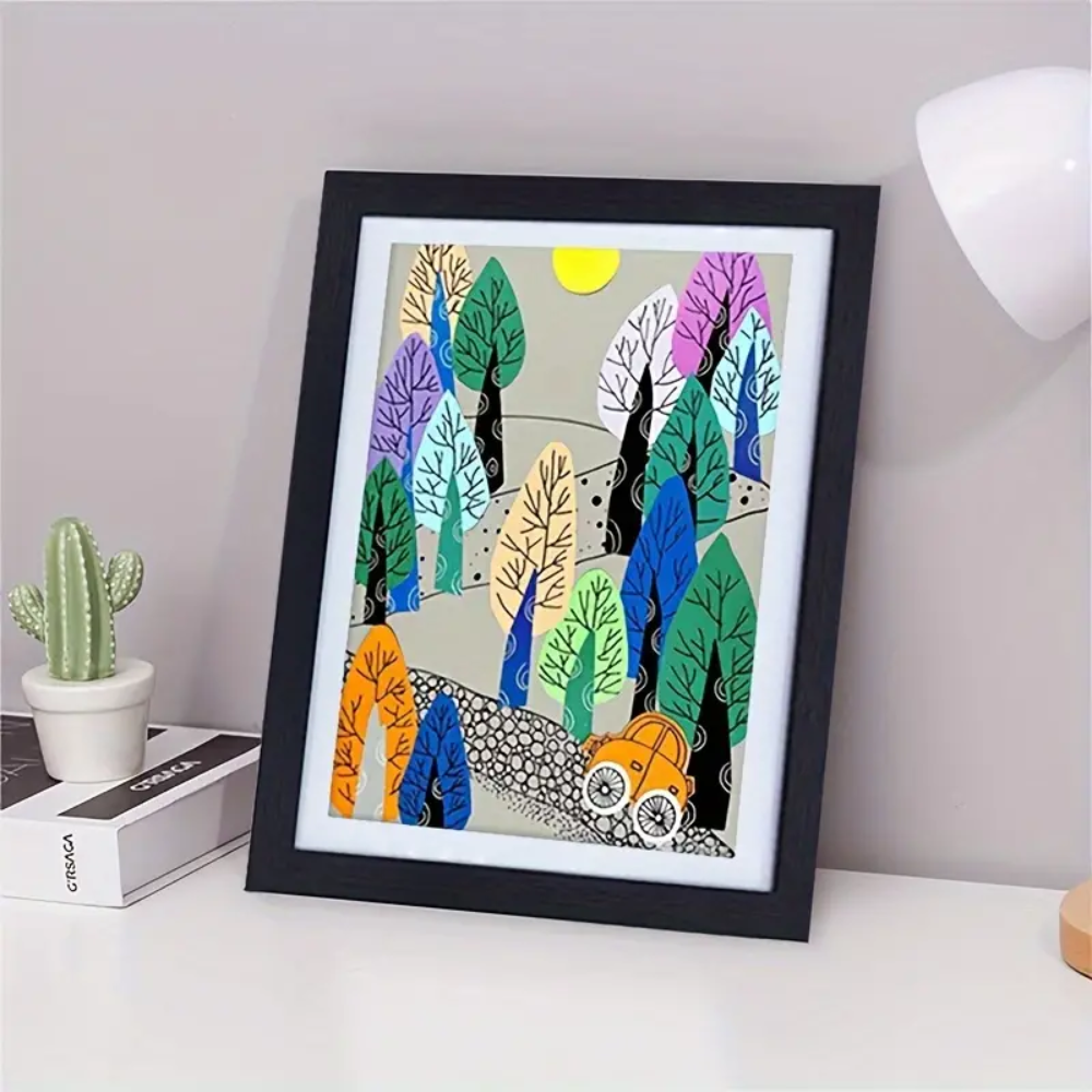 Kids' Art Projects Display Frame for Creative Artwork Storage-Orizon Depot