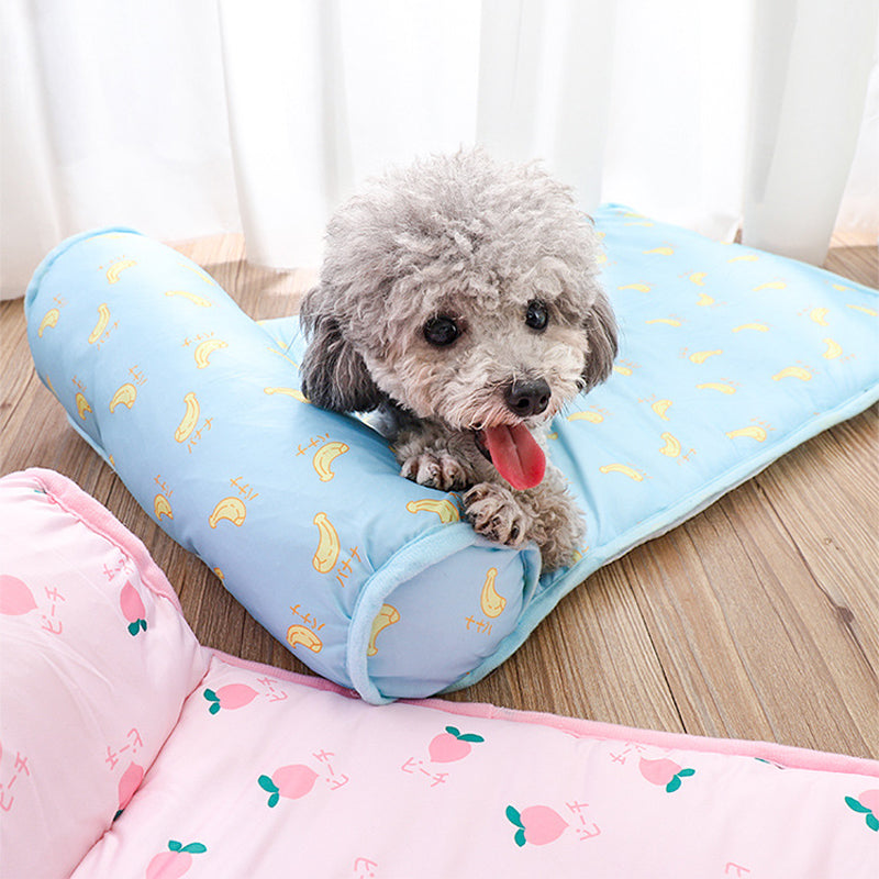 Cooling Ice Silk Mat for Dogs and Cats - Pet Comfort Solution-Orizon Depot