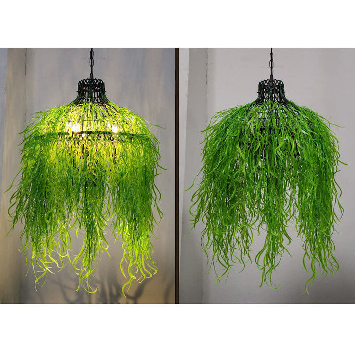 Creative Plant Vine Decorative 3-Lamp Chandelier-Orizon Depot