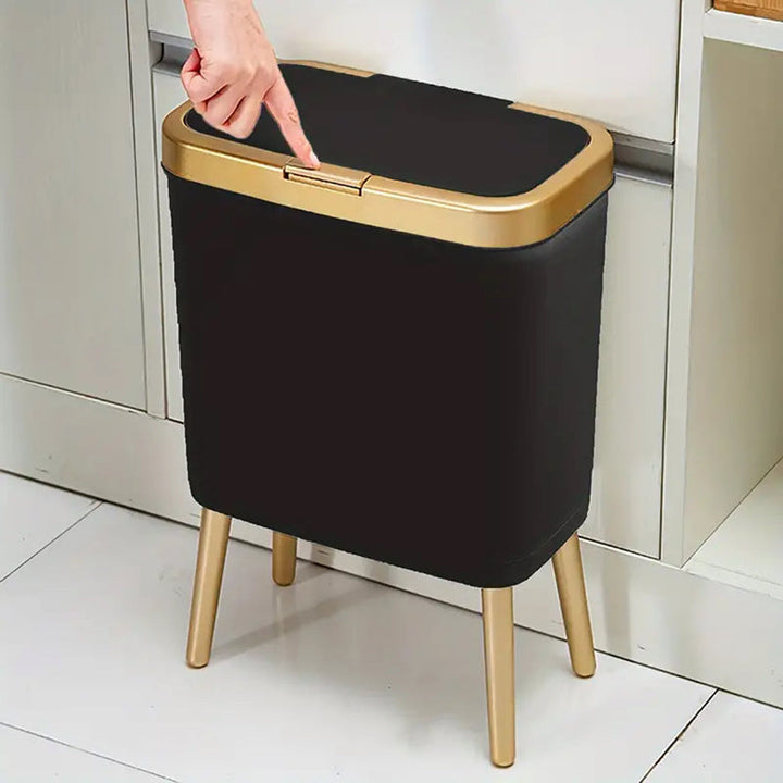 Modern 15L Odour-Proof Waste Bin for Kitchen & Home Use-Orizon Depot