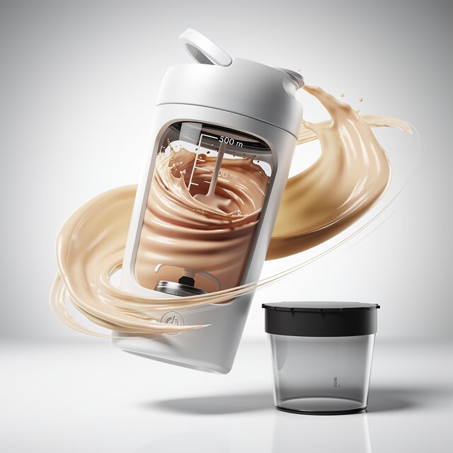 Electric Protein Blender | Self-Stirring Shaker Bottle | USB Mixer