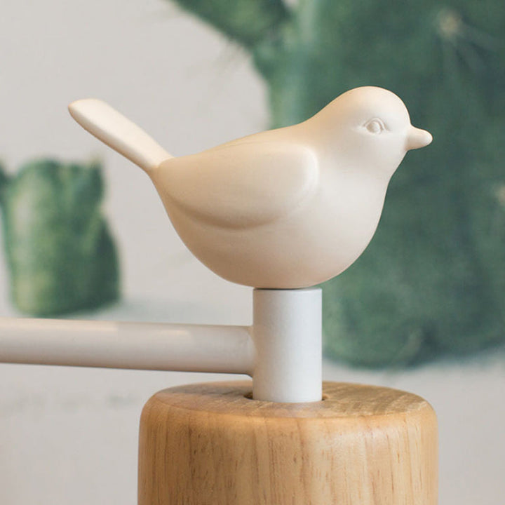 Wooden Bird Wall Lamp | LED Bedside Wall Sconce for Home Decor