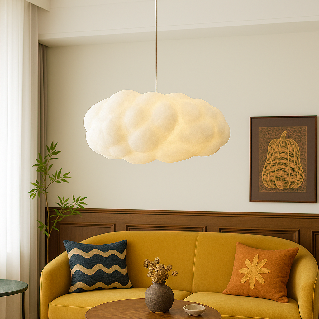 Modern Cloud Shape Pendant Lamp-Orizon Depot