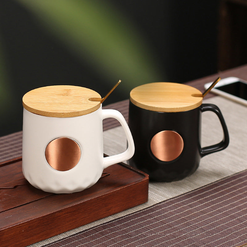 Bronze Creative Cup for Starbucks Lovers-Orizon Depot