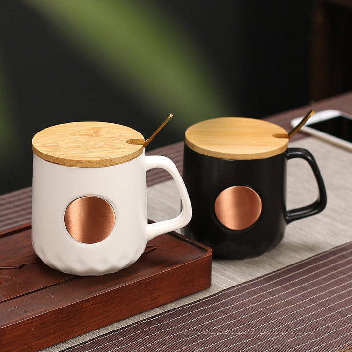 Bronze Creative Cup for Starbucks Lovers-Orizon Depot