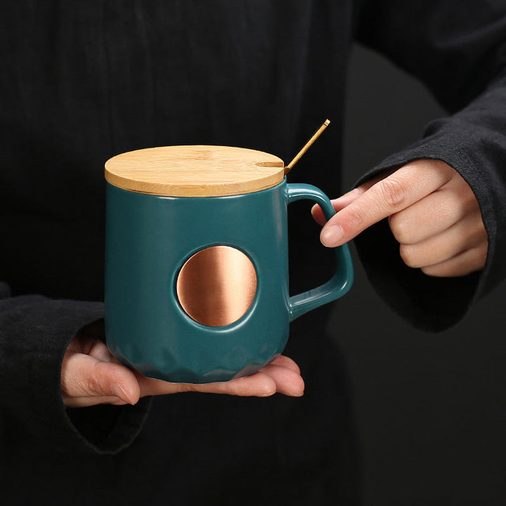 Bronze Creative Cup for Starbucks Lovers-Orizon Depot