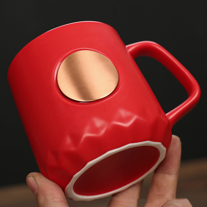 Bronze Creative Cup for Starbucks Lovers-Orizon Depot