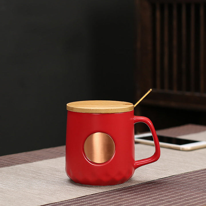 Bronze Creative Cup for Starbucks Lovers-Orizon Depot