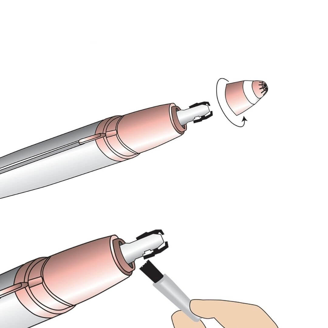 Electric Eyebrow Trimmer for Precise Grooming and Shaping-Orizon Depot