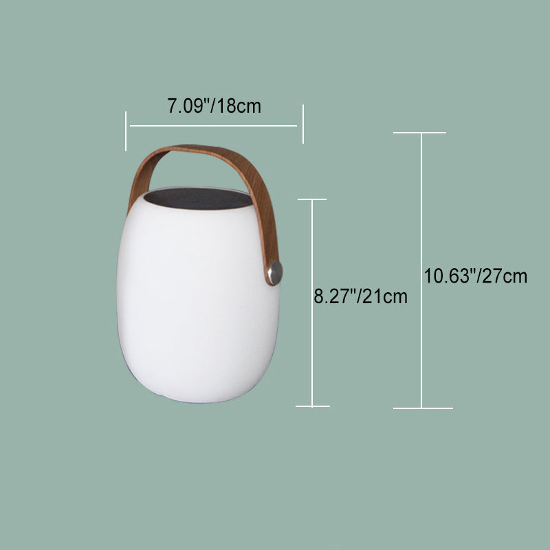 Solar PE Portable Basket LED Light Outdoor Waterproof Decorative Lamp