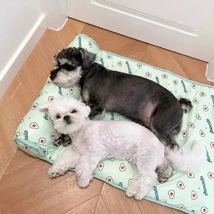 Cooling Ice Silk Mat for Dogs and Cats - Pet Comfort Solution-Orizon Depot