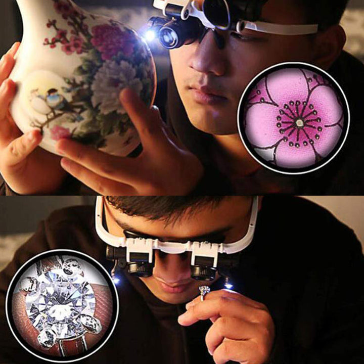 LED Magnifying Glasses for Enhanced Vision and Clarity-Orizon Depot