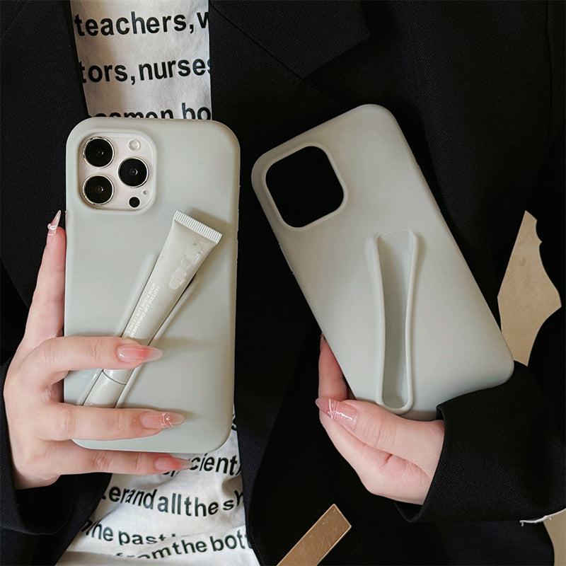 Lipstick Holder Phone Case for Convenient Makeup Storage-Orizon Depot