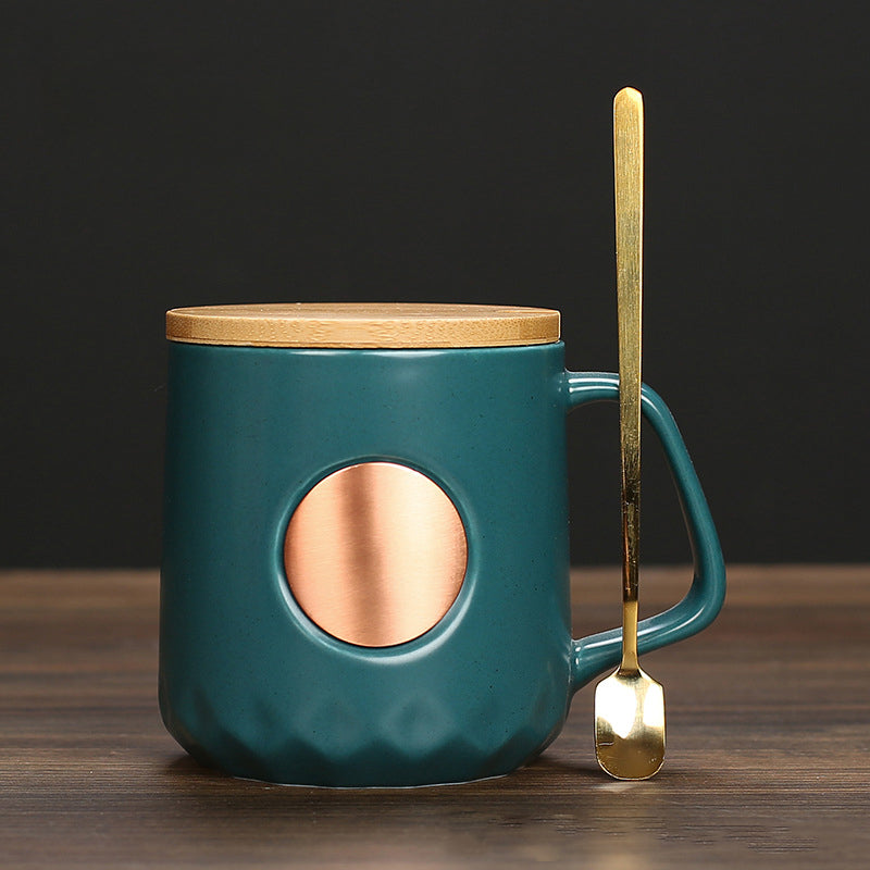 Bronze Creative Cup for Starbucks Lovers-Orizon Depot
