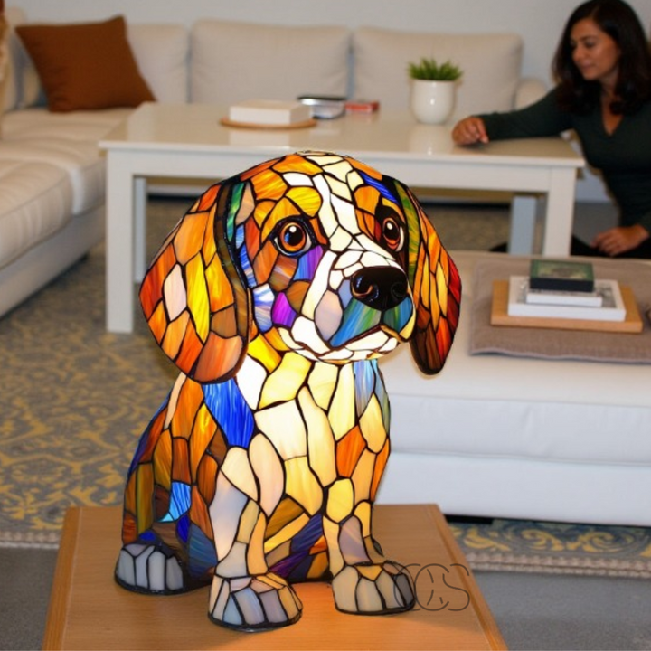 Warm Heart Night Light for Pets – Soft Glow for Comfort and Safety-Orizon Depot