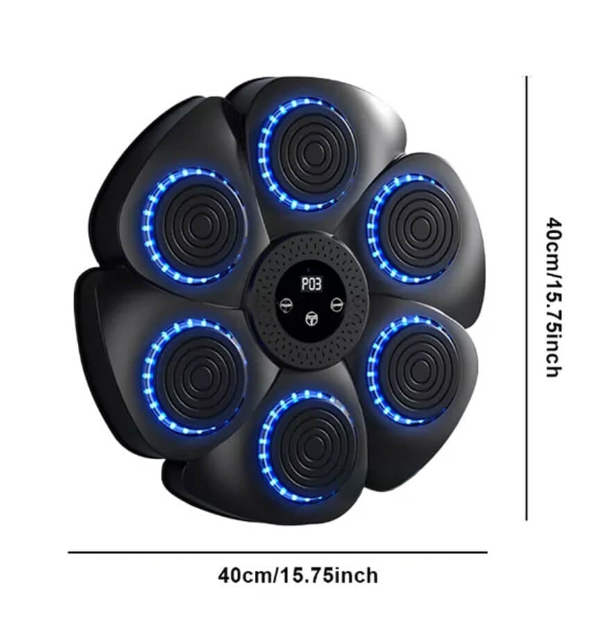 Music Boxing Pad with Targeting Features for Enhanced Training-Orizon Depot