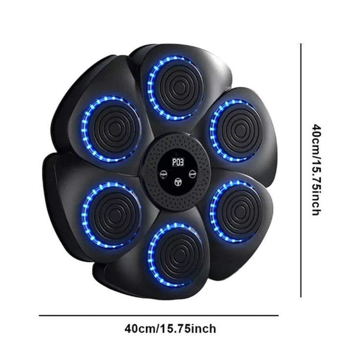 Music Boxing Pad with Targeting Features for Enhanced Training-Orizon Depot
