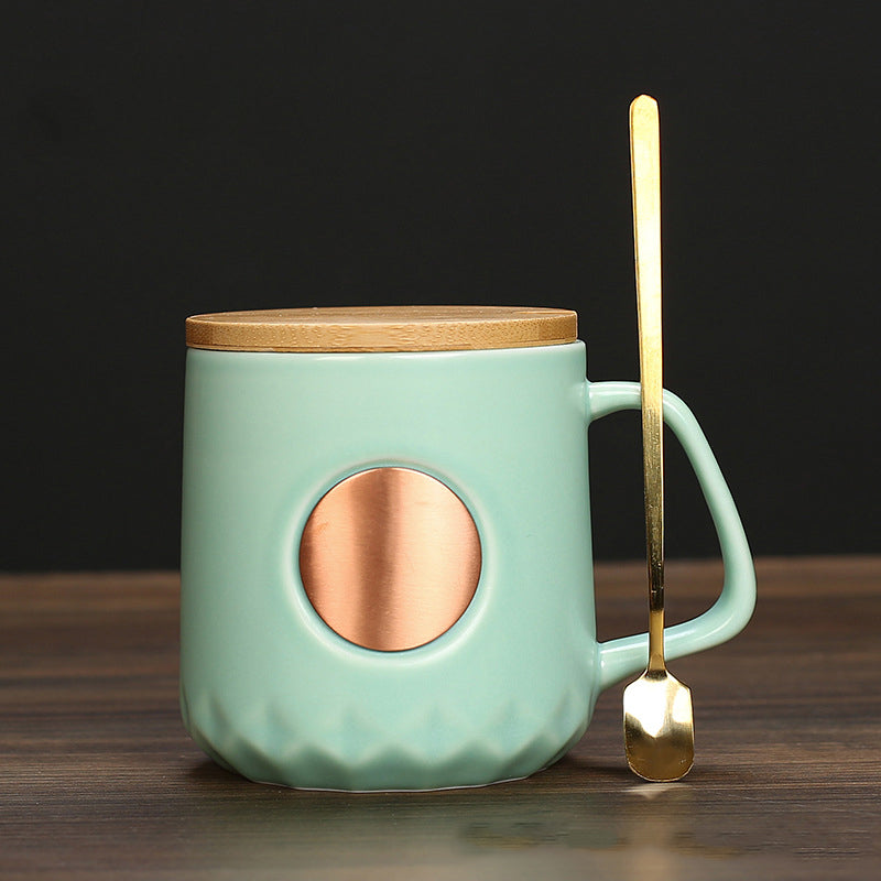 Bronze Creative Cup for Starbucks Lovers-Orizon Depot