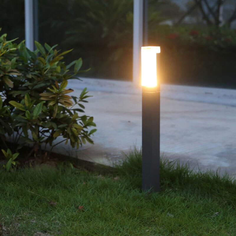 Modern Acrylic LED Column Lawn Light – Waterproof Outdoor Garden Lamp