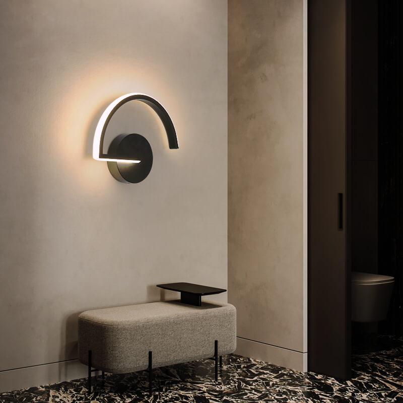 Modern Minimalist Arc LED Wall Light for Stylish Home Decor