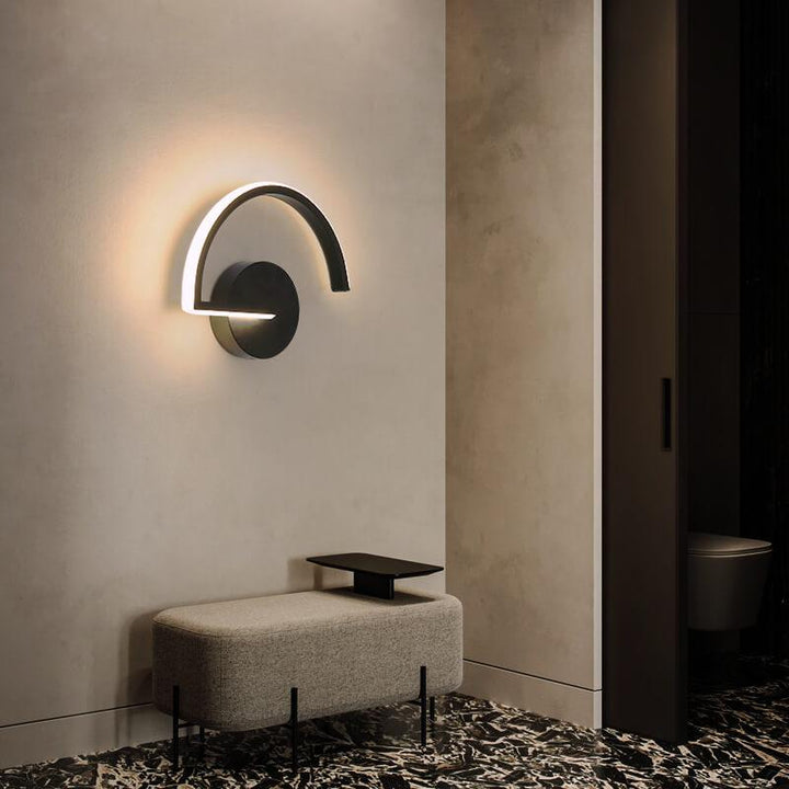 Modern Minimalist Arc LED Wall Light for Stylish Home Decor