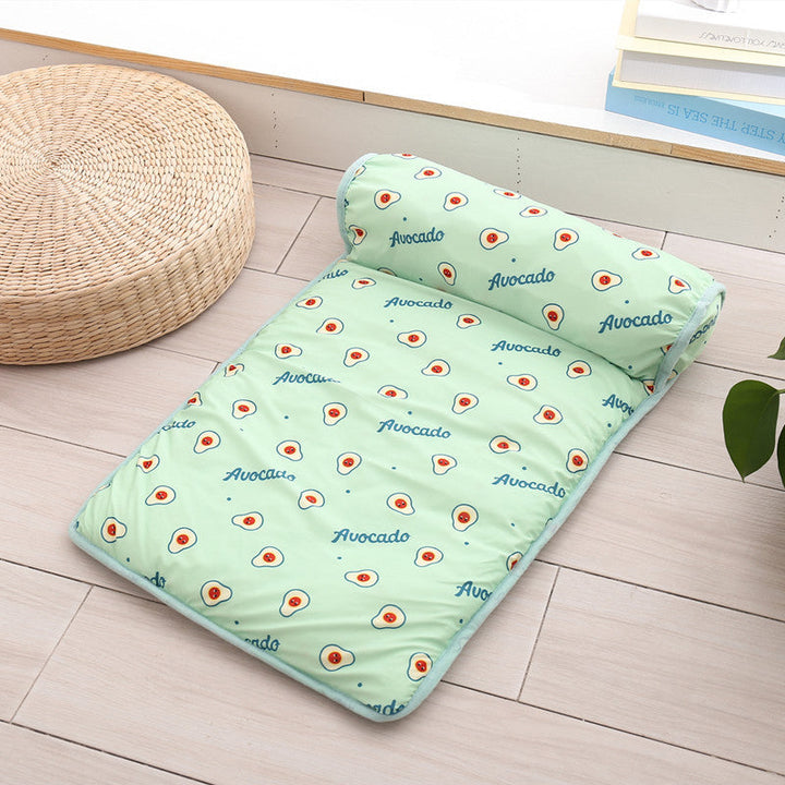 Cooling Ice Silk Mat for Dogs and Cats - Pet Comfort Solution-Orizon Depot