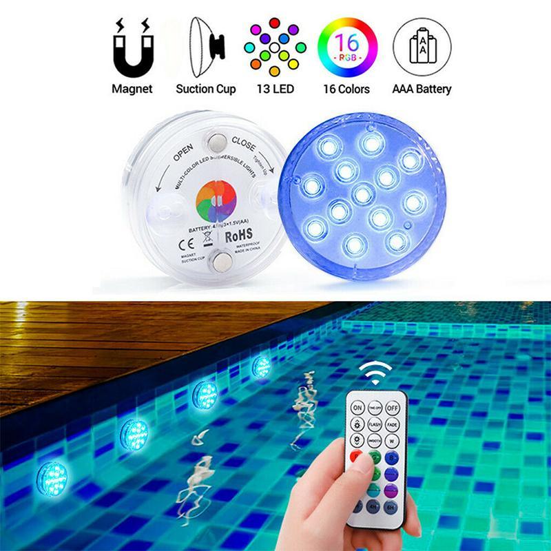 Remote Control Waterproof Magnetic Suction LED Lamp-Orizon Depot