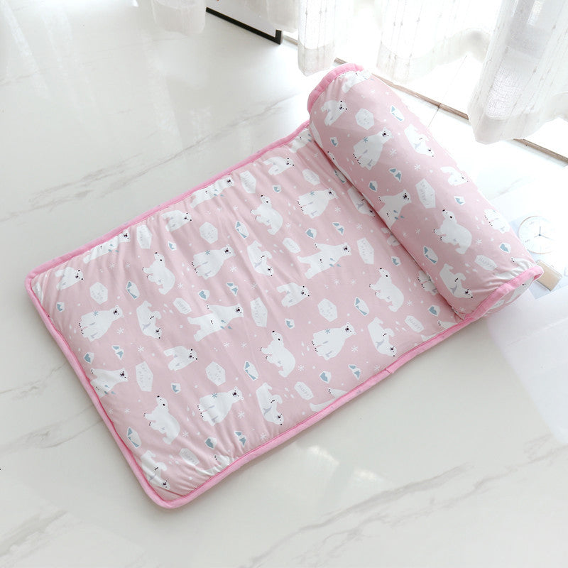 Cooling Ice Silk Mat for Dogs and Cats - Pet Comfort Solution-Orizon Depot