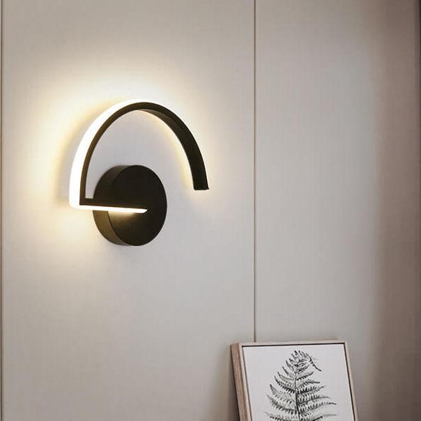 Modern Minimalist Arc LED Wall Light for Stylish Home Decor