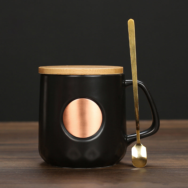 Bronze Creative Cup for Starbucks Lovers-Orizon Depot